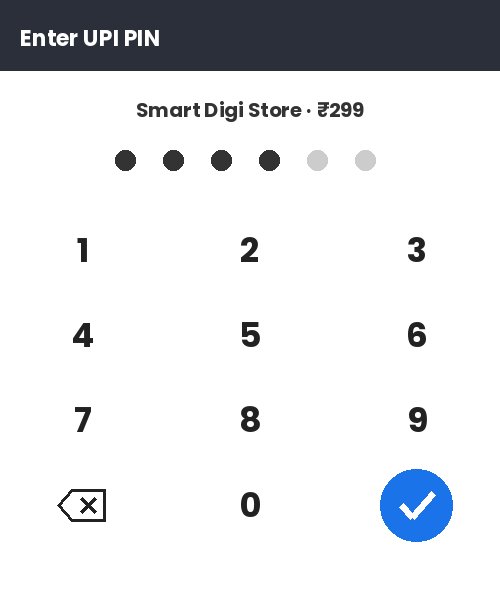 Enter UPI PIN