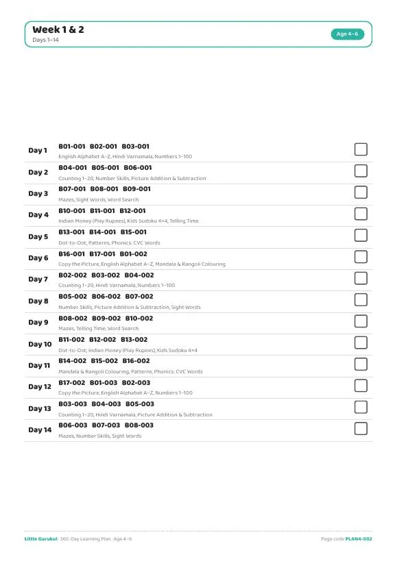 365-day plan